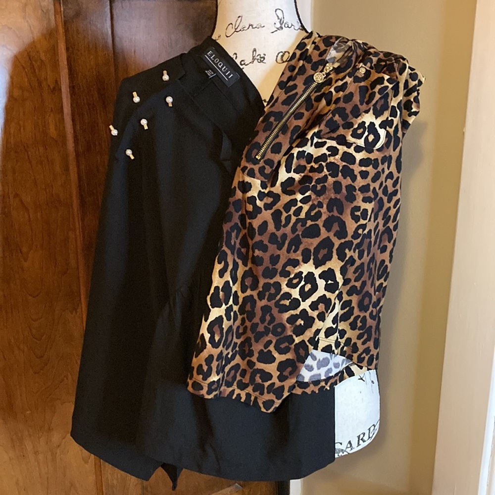 bundle of shirts. Ann Klein and Eloqui size XL’s in great condition